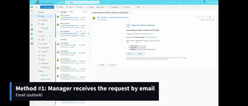SharePoint Leave Request