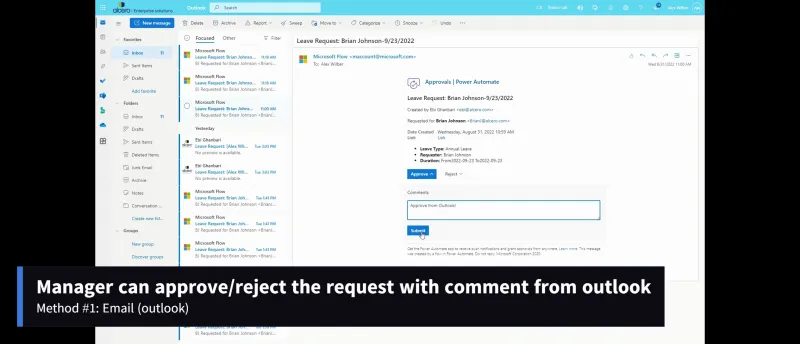 SharePoint Leave Request