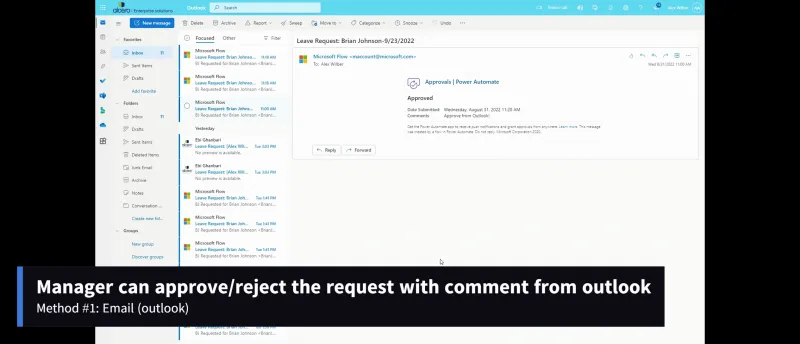SharePoint Leave Request