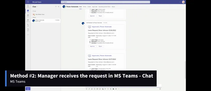 SharePoint Leave Request
